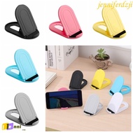 JENNIFERDZJI 4 Degrees Foldable Desk Stand, ABS 4 Degrees 4 Degrees Foldable Phone Holder, Foldable 