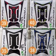 Tankpad aerox old - Embossed tank protector sticker, supergrosir69 motorcycle deckpad sticker