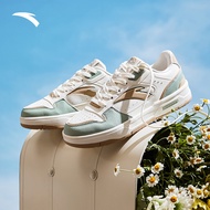 ANTA Women Flame X-Game Shoes 1225B8091-6 -White/Cyan/Wood (Kasut Kasual Perempuan)