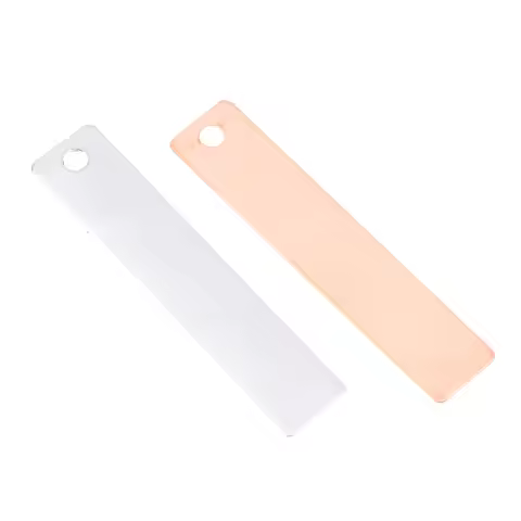 NEW 10 PCS Copper Sheet Zinc Electrode Strip Anode For Electroplating Plate DIY Fruit Materials Cons