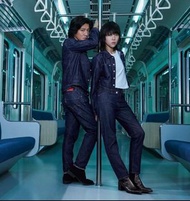 木村拓哉代言 levis lej紅標 原色外套 原色512褲子 原色s 號  免運原價7000