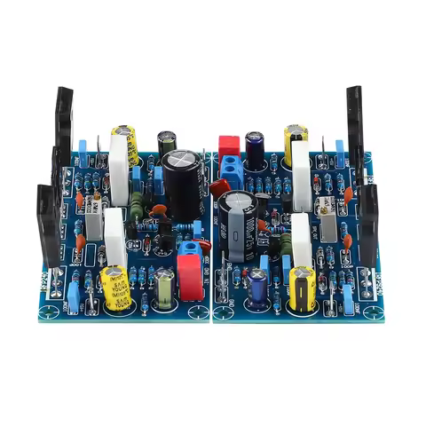 1Pair Power Amplifier Board 100Wx2 Amplificador IRF240 FET Class A Power 2.0 Channel Amplifier Audio