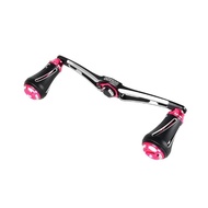 [DRESS] Custom Handle Shimano Bait Reel Vortex 130mm Ambidextrous Pink Fishing Reel Custom Parts Handle Lightweight Sturdy