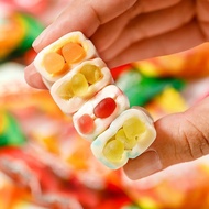 Ready Stock spotUHA Yoha Imported Super Gummy Fruit Lactic Acid Bacteria Flavor Sandwich Assorted Gu