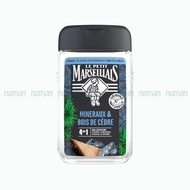 Sữa tắm cho nam khoáng chất & gỗ hoàng đàn hữu cơ Le Petit Marseillais 250ml