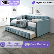 Frame & Super Single Trundle Bed | Daybed Pull Out Bed