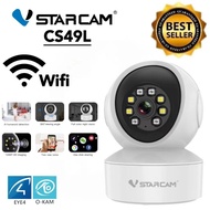 Vstarcam CS49L ( ใหม่ล่าสุด ) ความละเอียด 3 ล้านพิกเซล กล้องวงจรปิดไร้สาย Indoor WiFi iP Camera