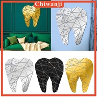 [Chiwanji] Removable Acrylic Mirror Wall Sticker for Wall Decoration, Home Decoration