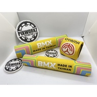 BMX OYAMA PADSET OLD SCHOOL DESIGN (Yellow)