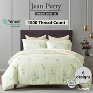Jean Perry Aldred 1800 TC Tencel Bedsheet Set I Tencel I Fitted Sheet I Bedsheet Cover I Bedsheet Se