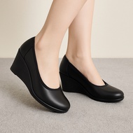 [Baby Form increases size] 5 cm OFFICE HIGH HEEL SHOES - SOFT - NO PAIN IN FEET | 3 COLORS: BLACK - 