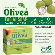 sabun wajah herbal olivea vco virgin coconut oil sabun wajah vco minyak kelaps murni sabun wajah min