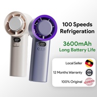M57 Handheld Fan 100 High Speed Cooling Refrigeration With Digital Display - Handheld Fan