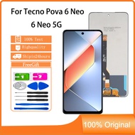 smhdmy Ori Display For Tecno Pova 6 Neo 5G 6 Neo LCD Touch Screen Replacement