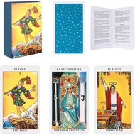 Spanish Tarot Cards：Spanish Tarot Cards，Original Tarot Cards，Comes with a beginner's guide - Tarot c