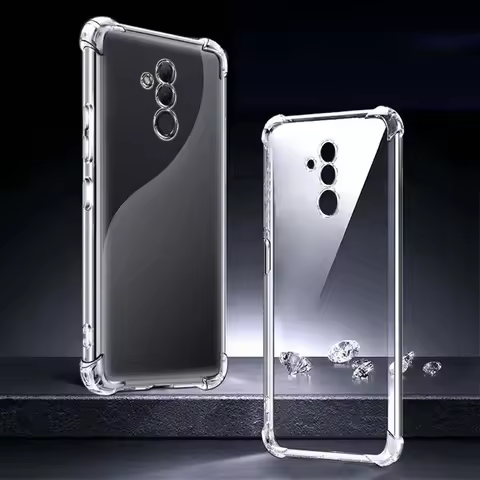 Mate 20/20Lite/20Pro/20X Case For Huawei Mate 20 Lite Case Shockproof Transparent Silicone Case For 
