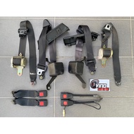 Seat Belt Mira L2 Hitam Model Gantung for Perodua Kancil