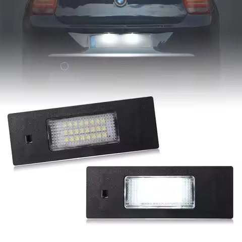 For BMW E81 E87 F20 E63 E64 F12 F13 F06 E85 E86 E89 Z4 K48 1600GT Mini Cooper R55 R60 R61 White LED 