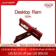 JUHOR DDR4 Ram 16GB 8GB 4GB 2133MHz 2400MHz 2666MHz 3200MHz 3000MHz DIMM Desktop Memory New Dimm Ship Memoria Rams With HeatSink
