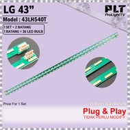 43LH540T LG LAMPU TV 43" LED TV BACKLIGHT LG 43 INCH LED TV BACKLIGHT 43LH540