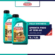 PETRONAS Sprinta F900 4T 10W40 Fully Synthetic Engine Oil (1L/1.2L)