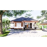 Pelan rumah 3 bilik 2 tandas 46' x 41 ' (Code C-69) (pelan lengkap)