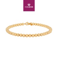 HABIB Oro Italia 916 Yellow Gold Bracelet GGW47740923