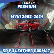 Perodua Myvi LAXEY Carpet Floor Mat Carpet 5D