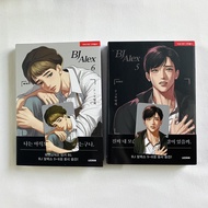 BJ ALEX MANHWA PHYSICAL BOOKS VOLUME 5-6 SET KOREAN VER WITH PHOTOCARDS