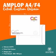 Print Custom A4 F4 Envelopes, Free Design