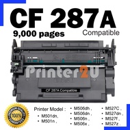 Compatible to H* CF287A 87A 287A LaserJet Pro M501dn M501n M506n M506x M506dn MFP M527C M527z M527f 