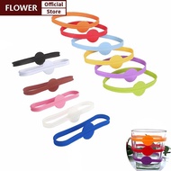 FOF Drink Markers  Glass Labels - Set of 100 Glass Charms Cotail Markers Red  Glass Markers FOO