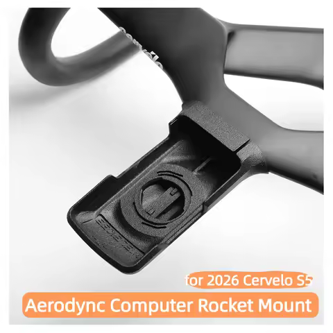 3D Printed Bike Aerodync Rocket Computer Mount for 2026 S5 Integrated Handlebar Garmin Edge 1050 Wah