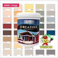 15 LITER   SANCORA I-WEATHER   / Exterior Paint  /  Cat Rumah Luar / (Nippon Colour)