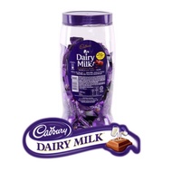 [READY STOCK] Cadbury Dairy Milk Bottle / Jar (100 pcs) Chocolate Candy Snacks DairyMilk Kedai Boron