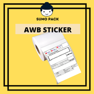 SUMOPACK 350pcs A6 Air Waybill Thermal Paper Shipping Label Consignment Note Sticker 100*150mm / 10*15cm 热敏标签