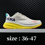 HOKA ONE ONE Clifton 9 Men and women Professional cushioning running shoes，size 36-47 Extra large sn