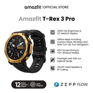 Amazfit T Rex 3 Pro 48mm Smartwatch Outdoor GPS AMOLED Sapphire Glass 25 Days Battery 700mAh 180 Spo