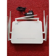 ONT GPON Dualband 4G - 5G Wifi ZTE F670 Port biru