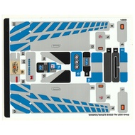 Lego Marvel Speed Champions 2 Fast 2 Furious Nissan Skyline GT-R (R34) Sticker Sheet for Set 76917.