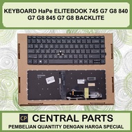 HaPe Elitebook 745 g7 g8 840 g7 g8 845 g7 g8 Backlite Laptop Keyboard