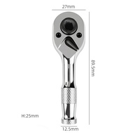 Kunci ratchet mini, pemegang bit, bit pemutar skru, kunci soket kecil, alat pemutar skru.
