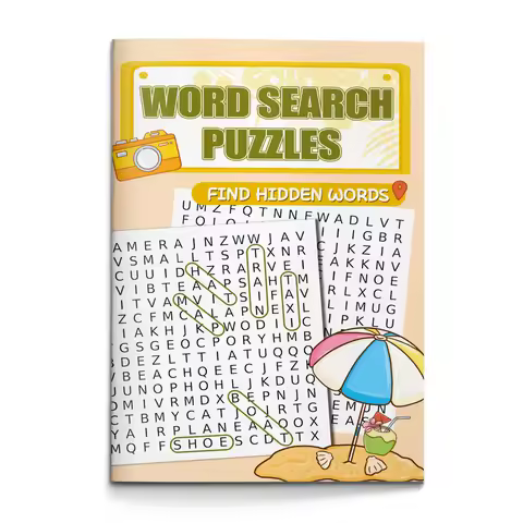 Word Search for Kids – Fun Puzzle Book to Boost Vocabulary and Focus Skills