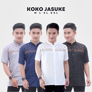 PRIA Koko Shirt Kurta Short Sleeve Muslim Fashion Koko Shirt For Adult Men Latest Material Toyobo Sustenance_Batik