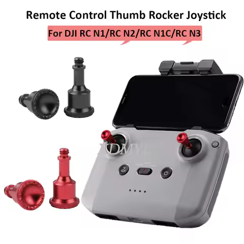 Aluminum Alloy Remote Control Thumb Rocker Joystick Sticks For DJI RC N3/N2/N1C/N1 Neo/Air 3S/Mini 5