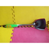 sodet gagang apel hijau stainless import grosir / spatula