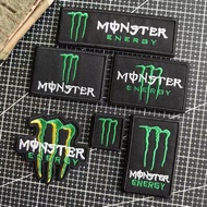 Magic Claw Energy Monster Energy Monster Energy LOGO 3D Embroidered Velcro Badge/Armband Outdoor Bac