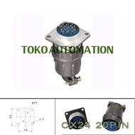 CX24 24mm 20 Pin circular Aviation connector plug socket SF03 BIG Salle 