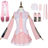 72 Miku 4 Pink Cosplay Costume Performance Suit Cos Hatsune Regular C Wig Girls