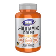 NOW FOODS Sports, L-Glutamine, 1,000 mg, 120 Veg Capsules.